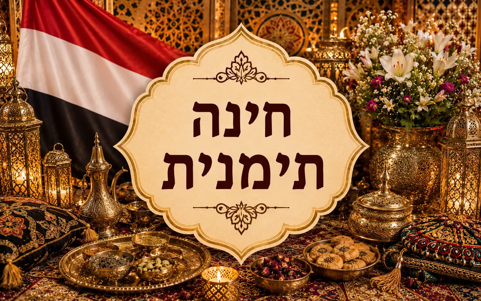 חינה תימנית עם מוזיקה וריקודים