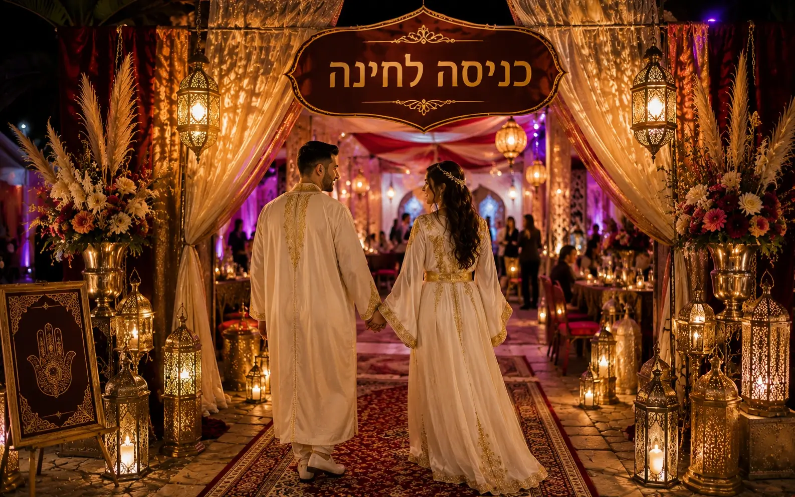כניסה חגיגית לחינה