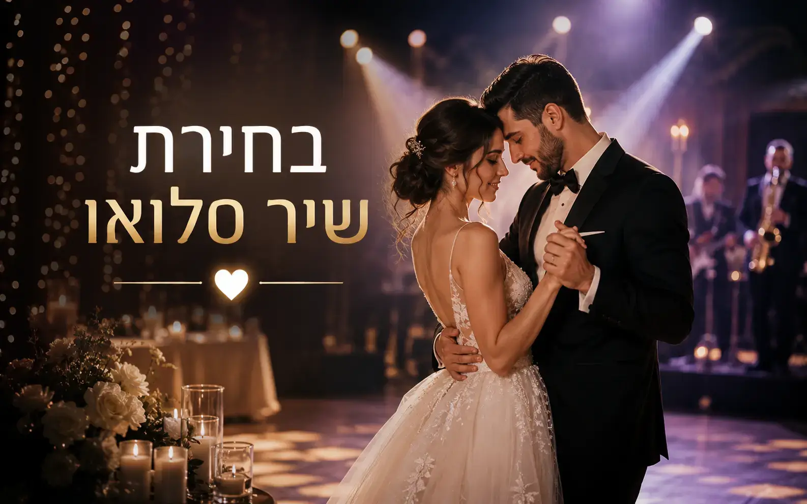 רחבת חתונה בזמן ריקוד סלואו